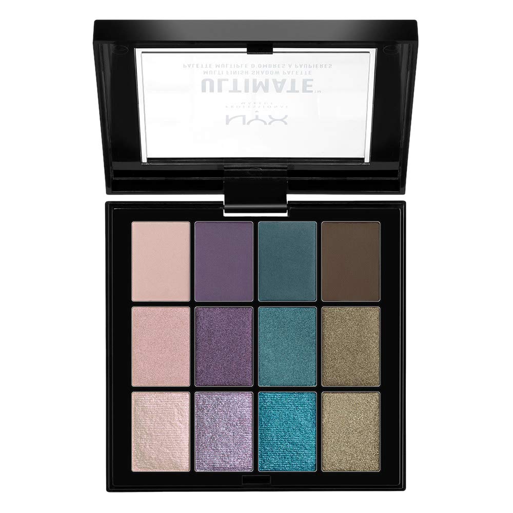 NYX PROFESSIONAL MAKEUP Ultimate Multi-Finish Shadow Palette,