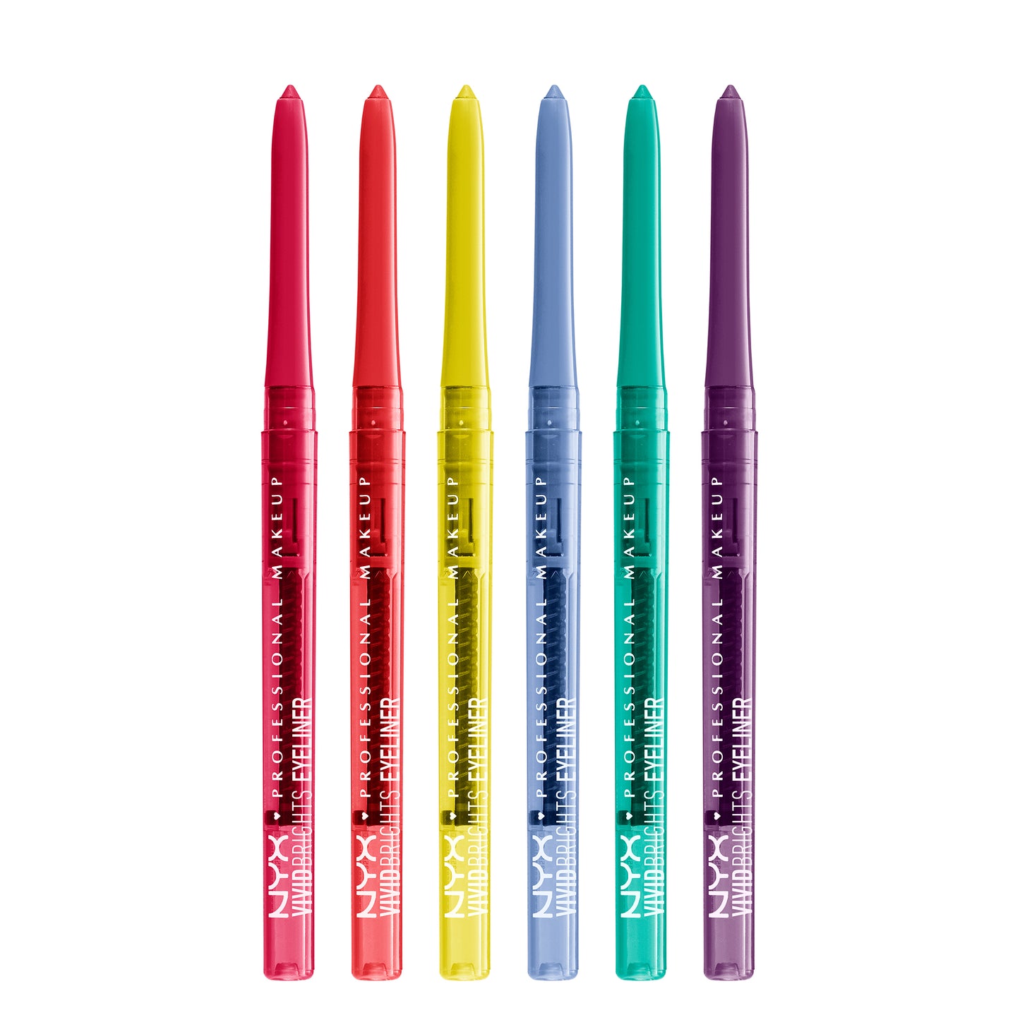NYX Professional Makeup Limited Edition Vivid Pride Bright's Pro Eyeliners,