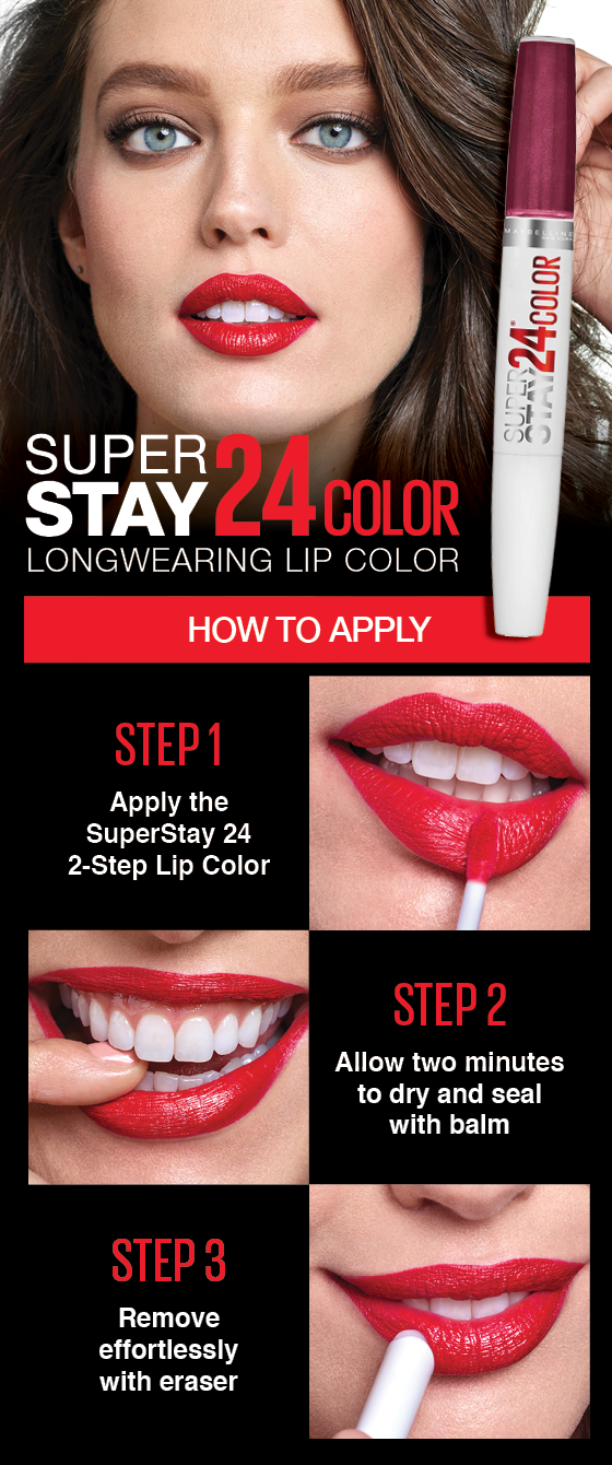 Maybelline Super Stay 24 Hrs. 2-Step Liquid Lipstick Makeup,