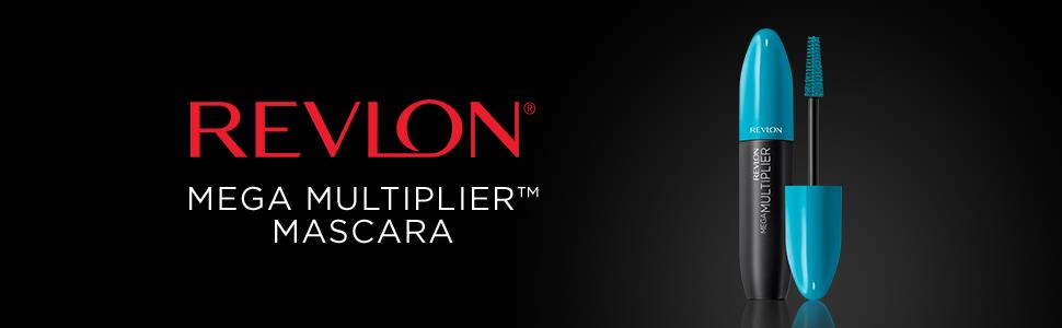 Revlon Mega Multiplier Mascara, Smudge Proof Eye Makeup,