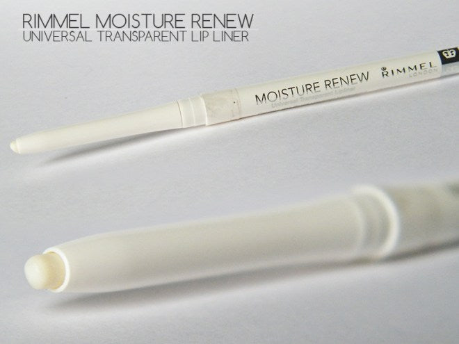 Rimmel London Moisture Renew Lip Liner, 001 Universal Transparent