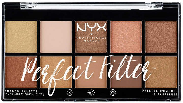 NYX PROFESSIONAL MAKEUP Perfect Filter Shadow Eyeshadow Palette,