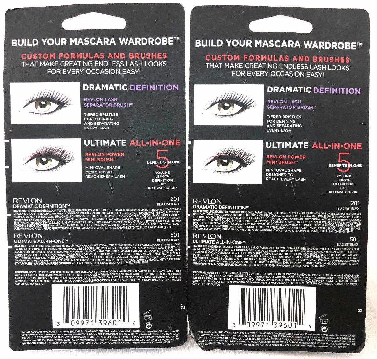 Revlon Mascara Volume Length Ultra Multiplier All in One,