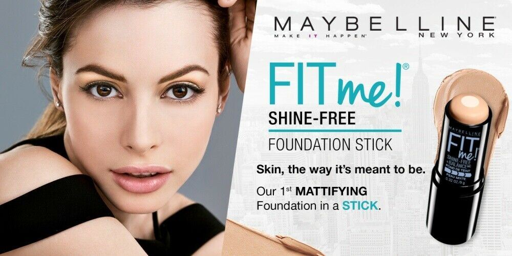 Maybelline New York Fit Me! Oil-Free Stick Foundation,