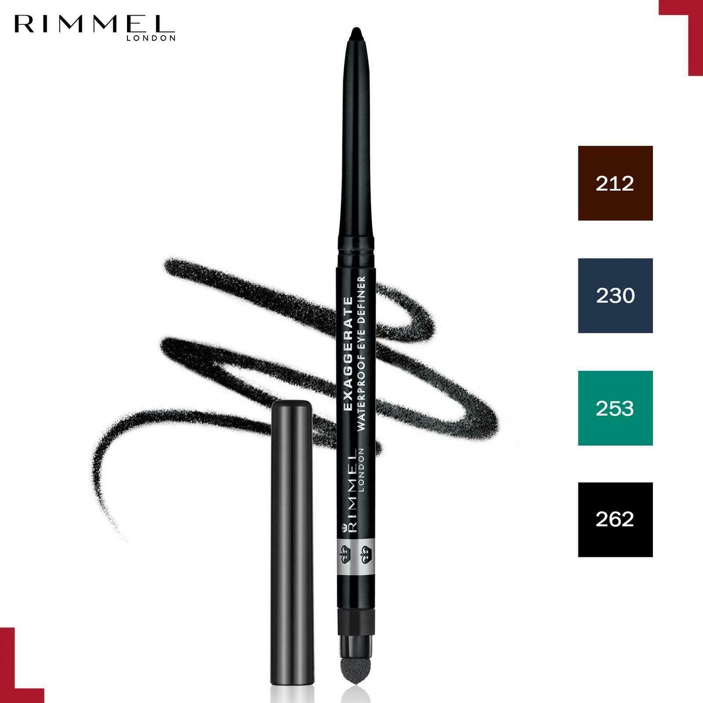 Rimmel Exaggerate Waterproof Eye Definer,