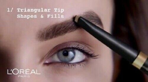L'Oreal Paris Makeup Brow Stylist Shape & Fill Mechanical Eye Brow Pencil,