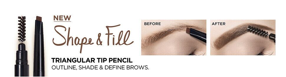 L'Oreal Paris Makeup Brow Stylist Shape & Fill Mechanical Eye Brow Pencil,