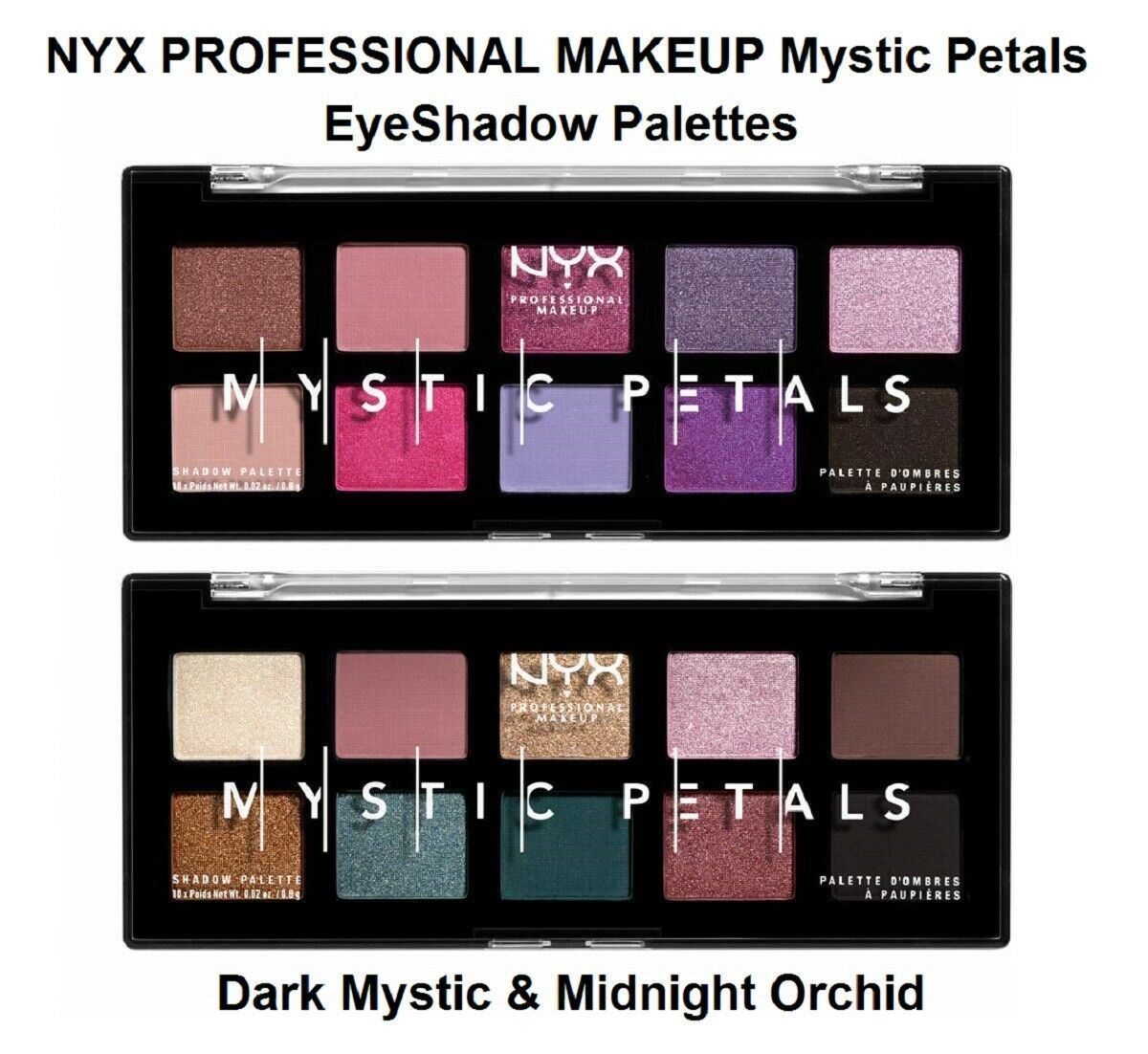 NYX PROFESSIONAL MAKEUP Mystic Petals Eyeshadow Palette,