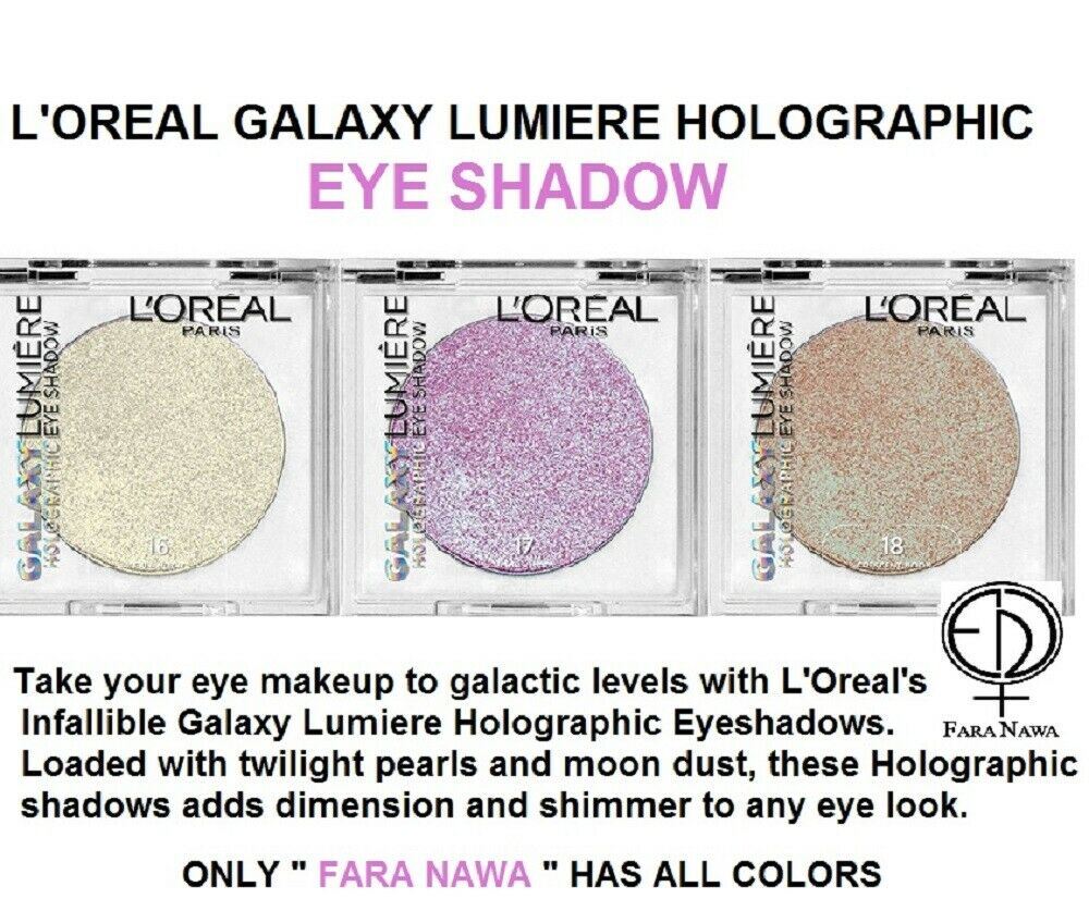 L'Oreal Paris Galaxy Lumiere Holographic Eye Shadow,