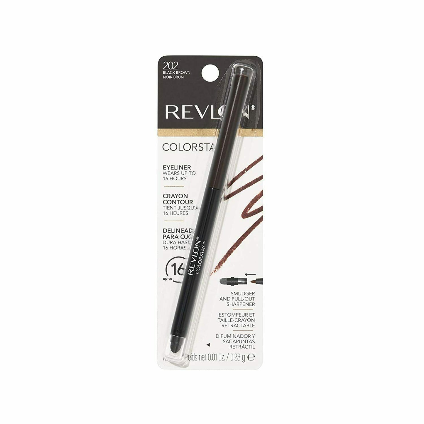 Revlon ColorStay Eye Liner Wears Up To 24 Hours Waterproof Eyeliner,