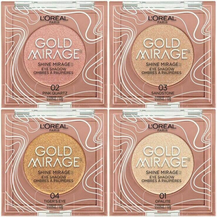 L’ORÉAL PARIS Gold Mirage "LIMITED EDITION" Shimmering EYE SHADOW,