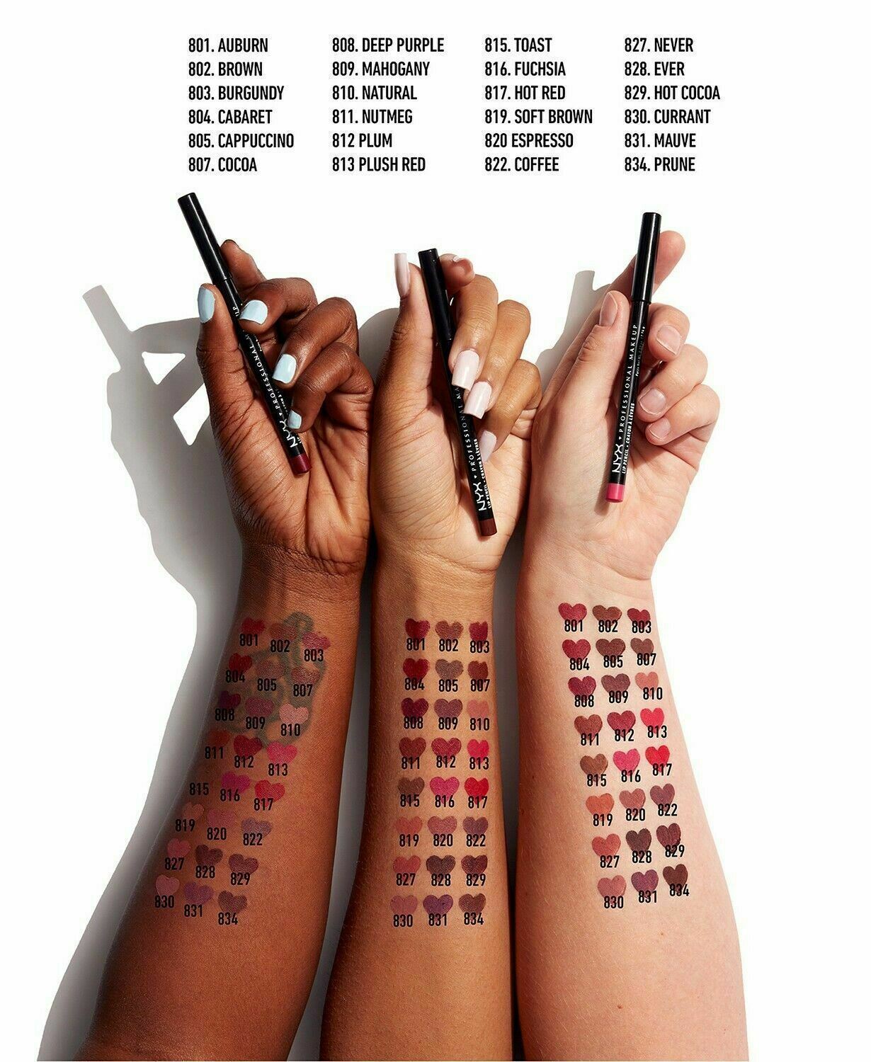 NYX PROFESSIONAL MAKEUP Slim Lip Pencil,
