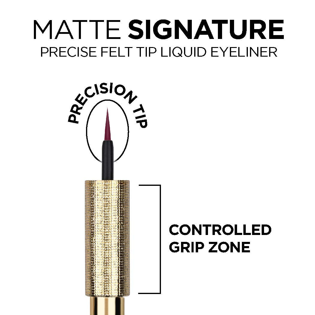 L'Oreal Paris Matte Signature Liquid Dip Waterproof Eyeliner,