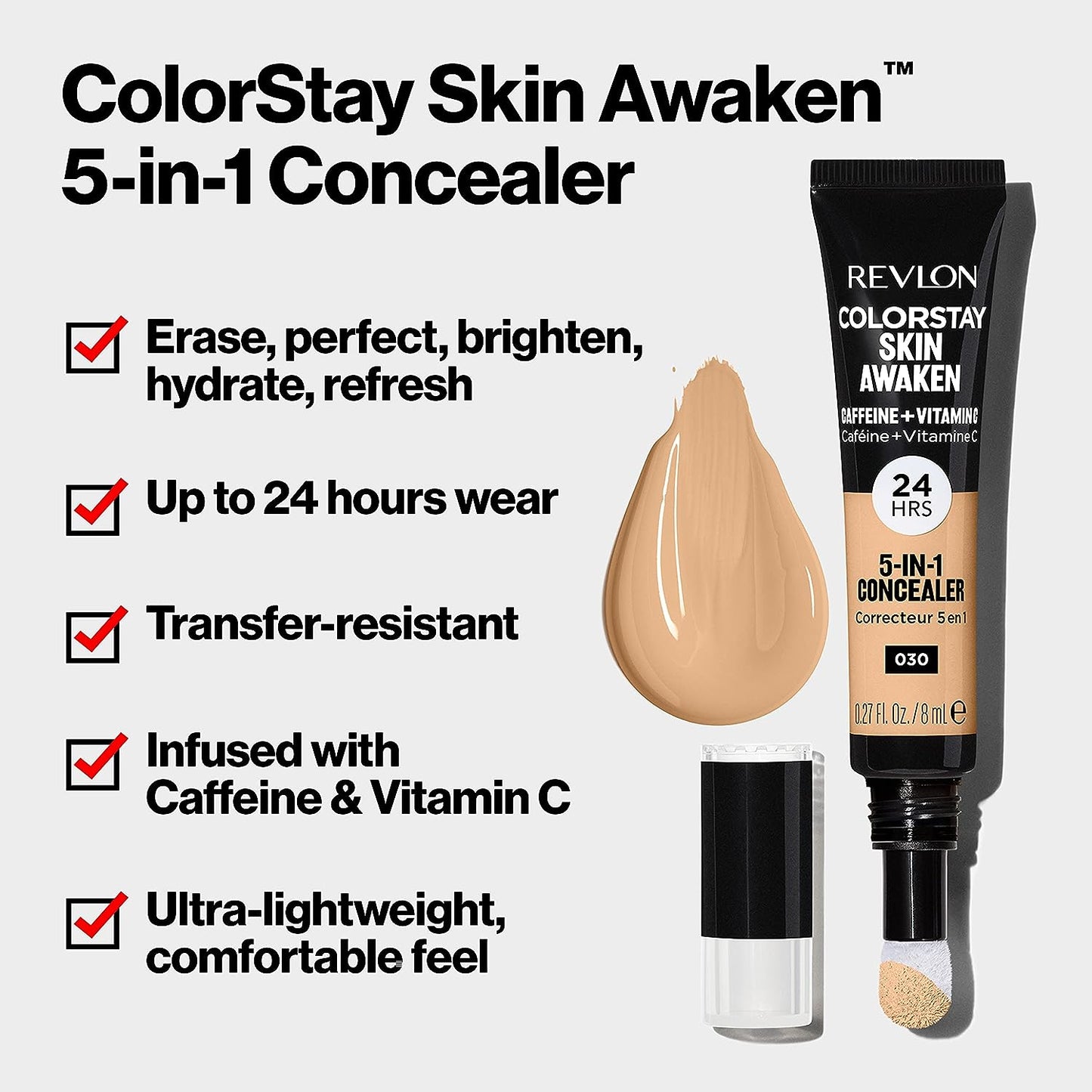 Revlon ColorStay Skin Awaken 5-in-1 Concealer,