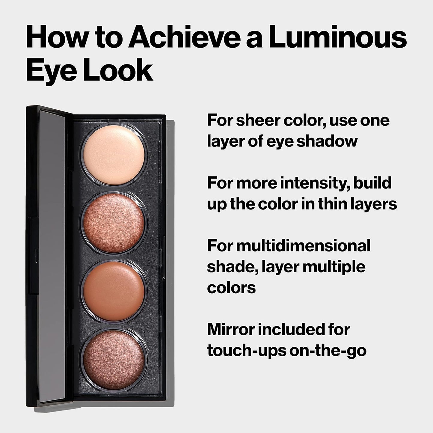 Revlon Illuminance Long Lasting Matte and Shimmer Eyeshadow Quad,