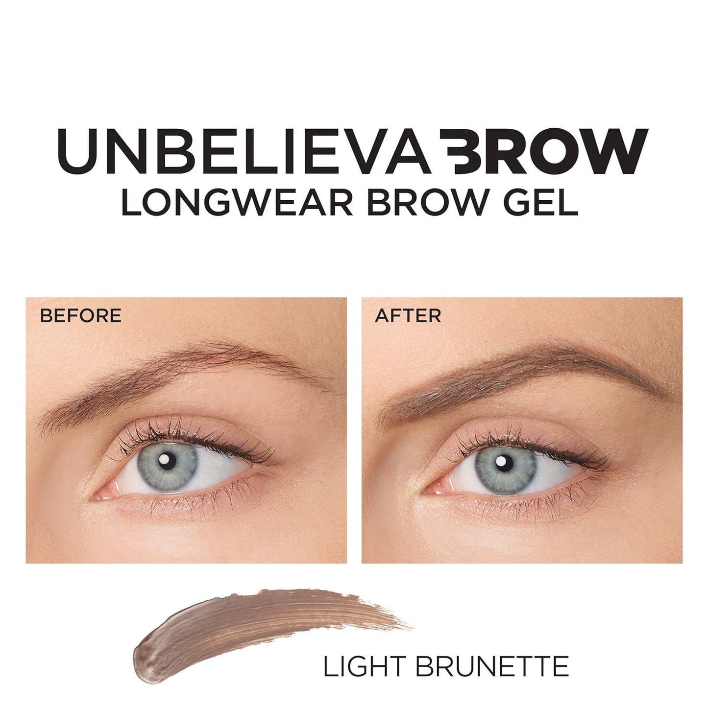 L'Oreal Paris Unbelieve-Brow Longwear Waterproof Brow Gel,