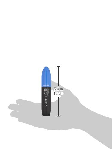 Revlon Volume + Length Magnified Waterproof Mascara, 351 Blackest Black,