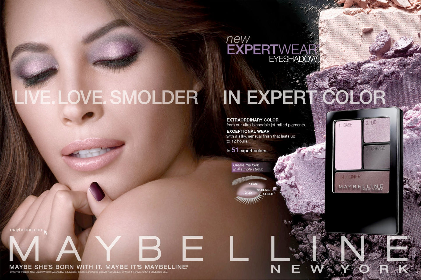 Maybelline New York Expert Wear Luminous Lights Eye Shadow Quad,