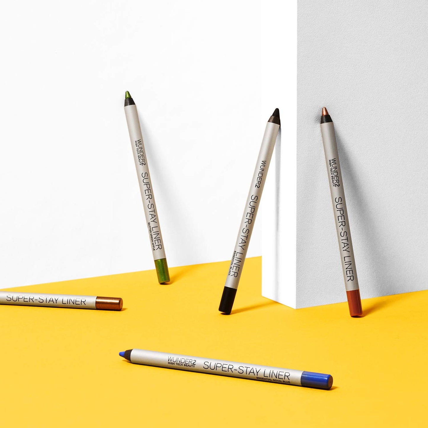 Wunder2 SUPER-STAY LINER Makeup Eyeliner Pencil Long Lasting Waterproof,