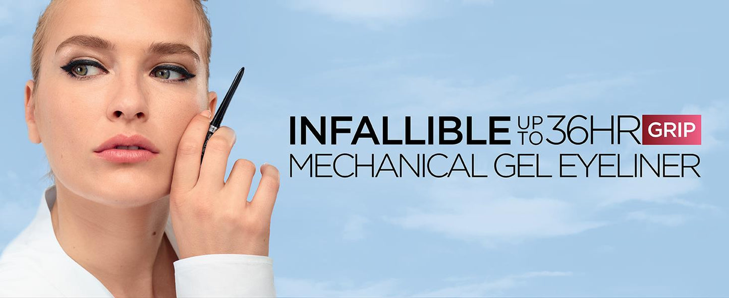 L'Oreal Paris Infallible Grip Gel Mechanical Up To 36HRs Eyeliner,