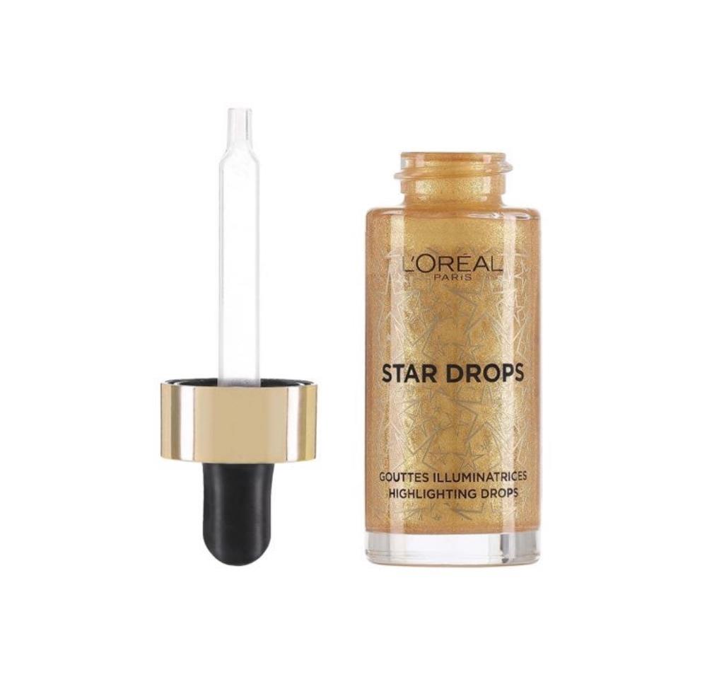 Loreal Star Drops Highlighting Gold Topper Highlighter Bronzer,