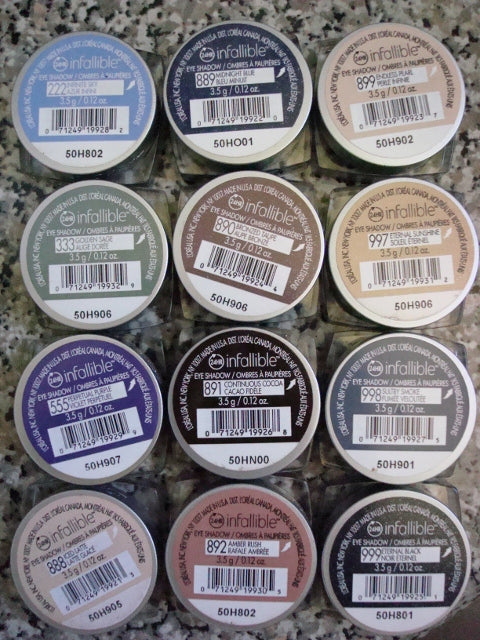 L'Oreal Paris Infallible 24HR Eye Shadow,