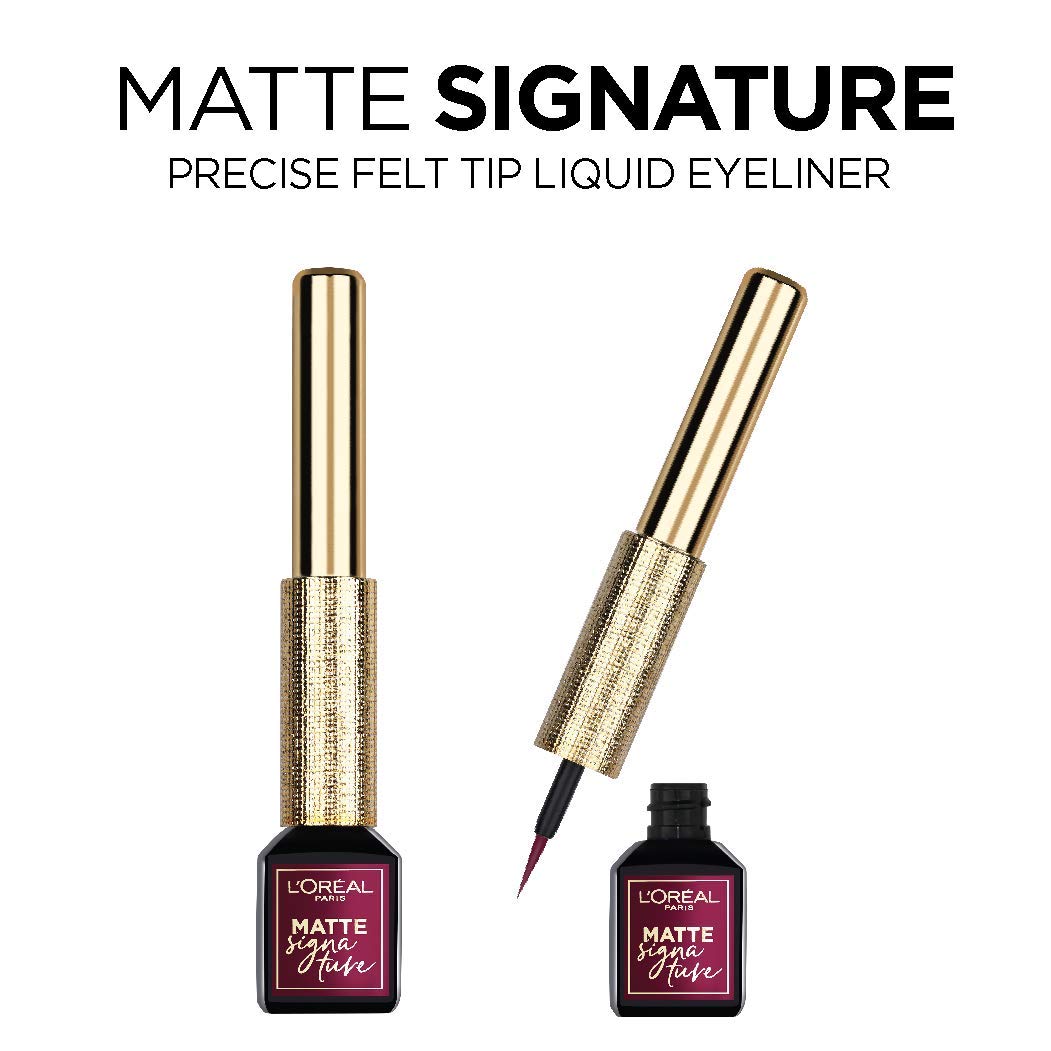 L'Oreal Paris Matte Signature Liquid Dip Waterproof Eyeliner,