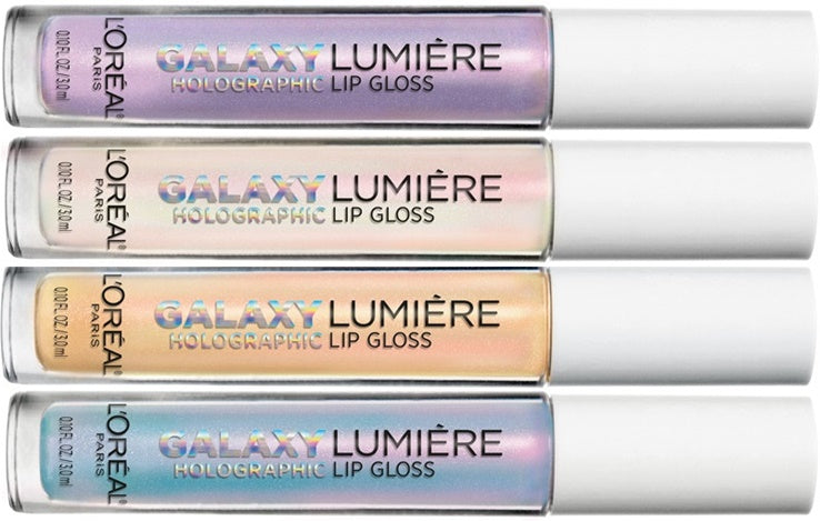 L'Oreal Paris Infallible Galaxy Lumiere Holographic Lip Gloss,