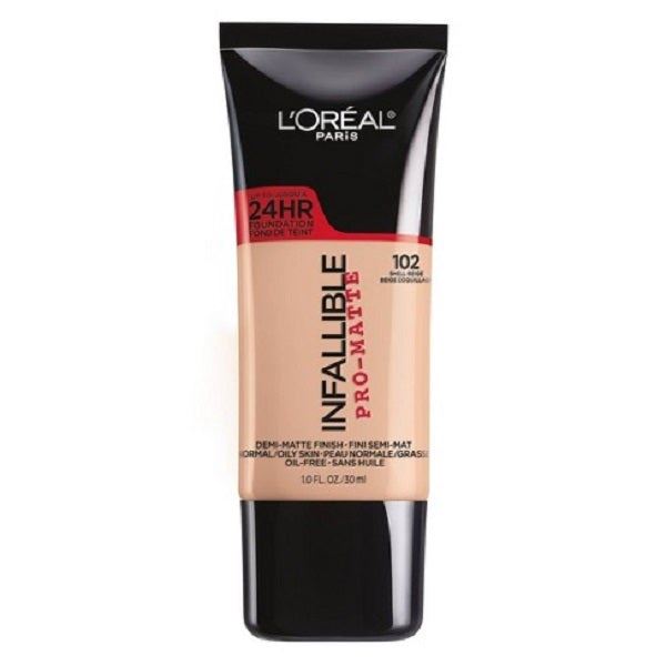 L'oreal Paris Infallible 24Hr Pro-Matte Foundation,