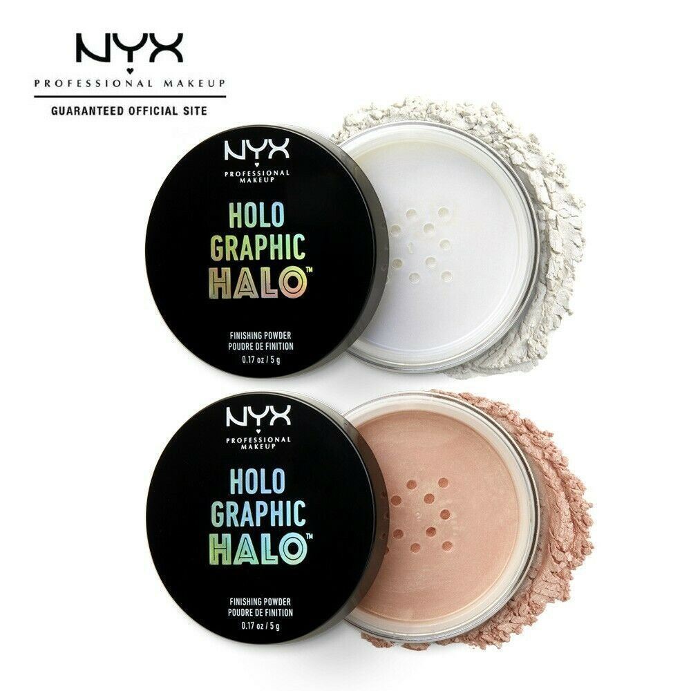 NYX Professional Makeup Holographic Halo Finishing Powder,