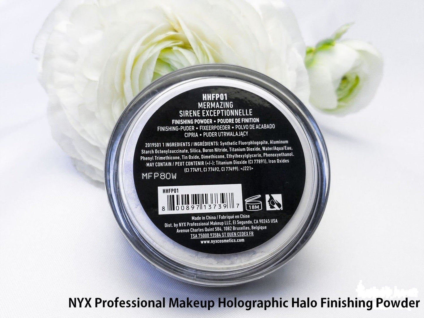 NYX Professional Makeup Holographic Halo Finishing Powder,