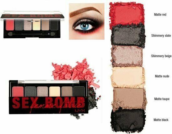 NYX The Sex Bomb Eyeshadow Palette, TSB01