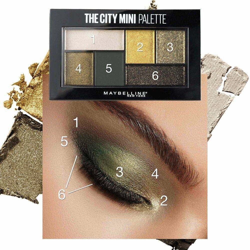Maybelline City Mini Palette Eyeshadow, Urban Jungle