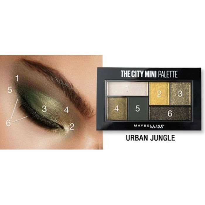 Maybelline City Mini Palette Eyeshadow, Urban Jungle