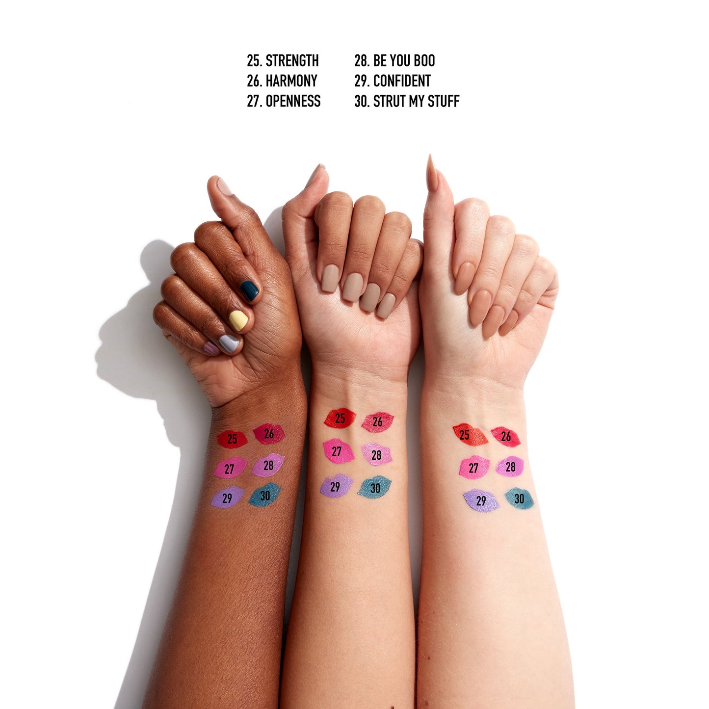 NYX Shout Loud Satin Lipstick, infused with mango and shea butter,