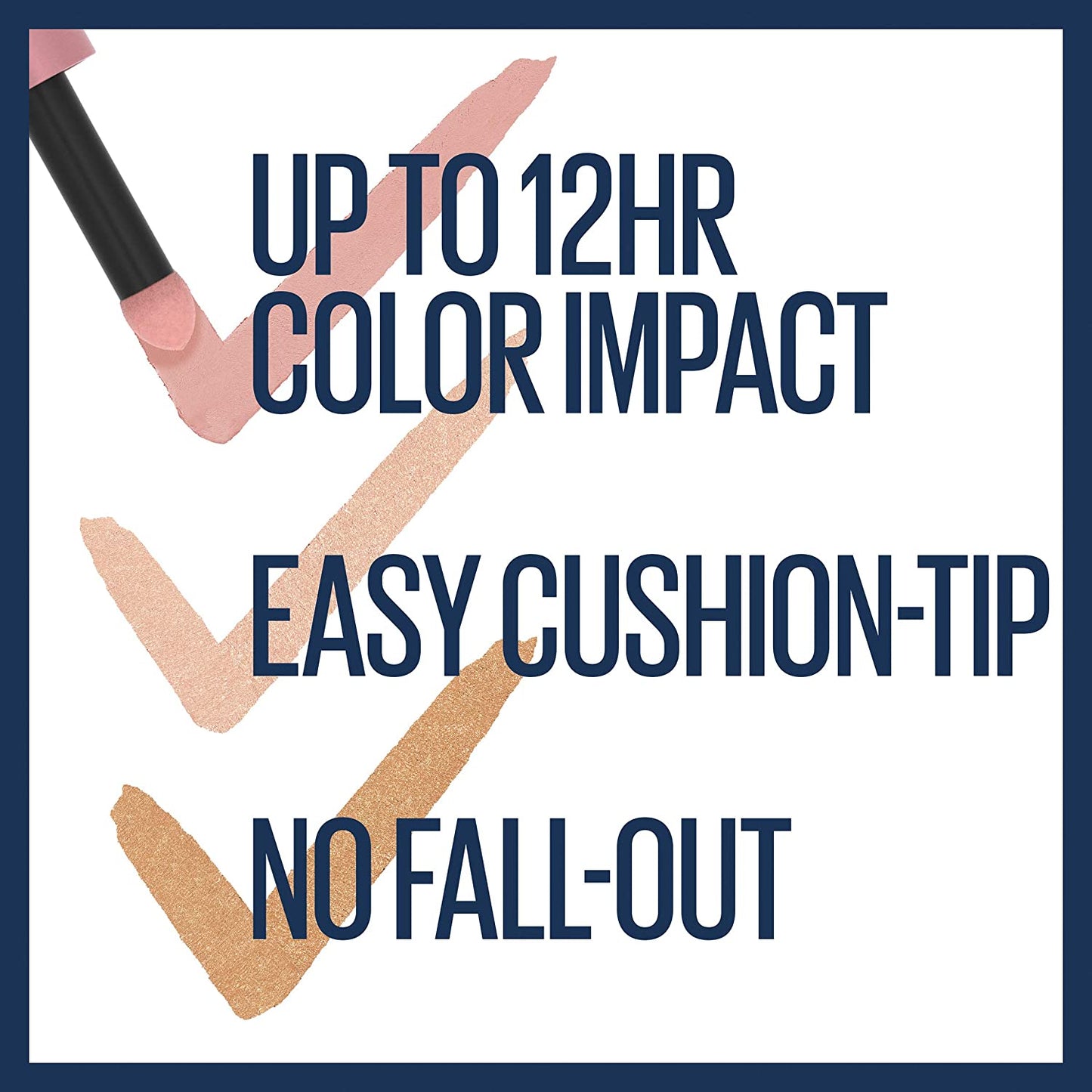 Maybelline Color Strike Cream-to-Powder Eye Shadow Pen Makeup,