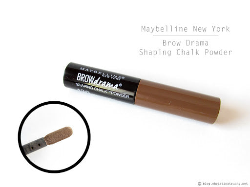 Maybelline New York Brow Drama Shaping Chalk Powder,