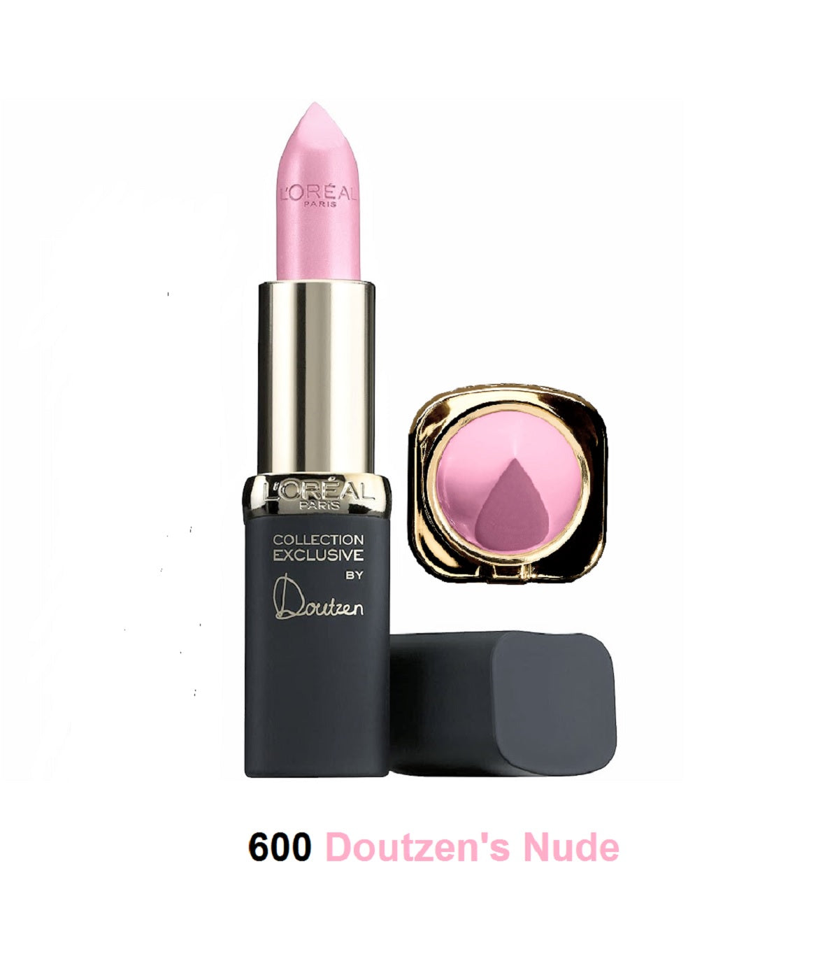 L'Oreal Paris Color Riche Collection Exclusive Lipstick, 600 Doutzen's Nude,