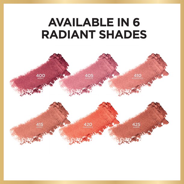 L'Oreal Paris Age Perfect Radiant Satin Blush with Camellia Oil,