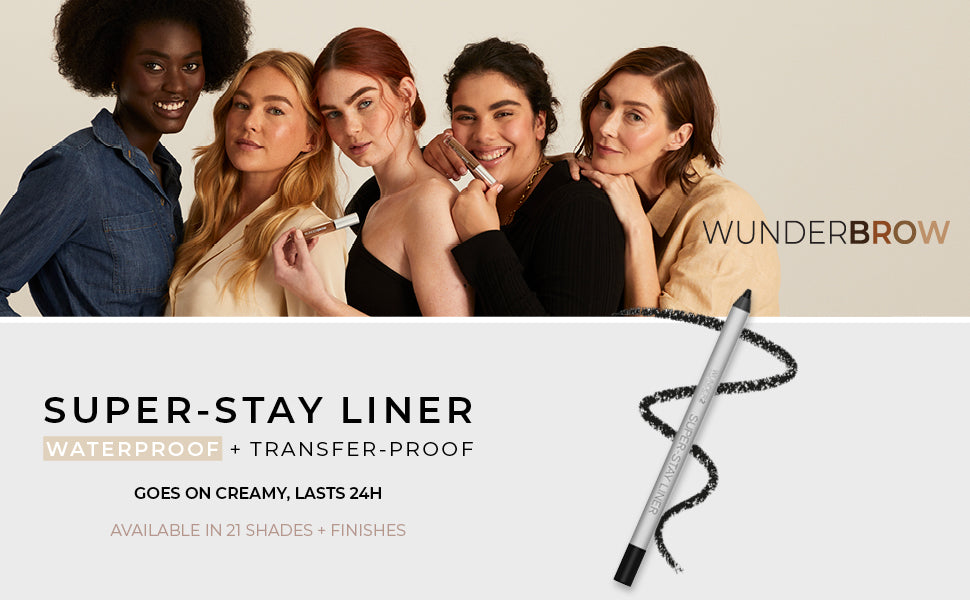 Wunder2 SUPER-STAY LINER Makeup Eyeliner Pencil Long Lasting Waterproof,