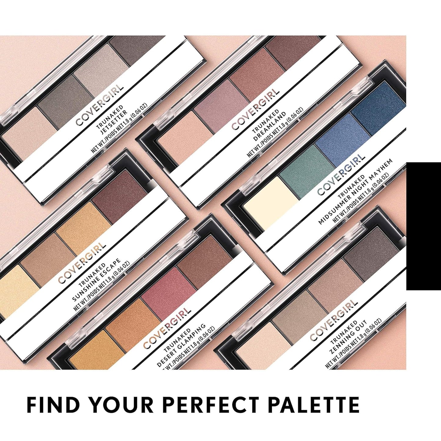 COVERGIRL COVERGIRL Trunaked Quad Eyeshadow Palette,