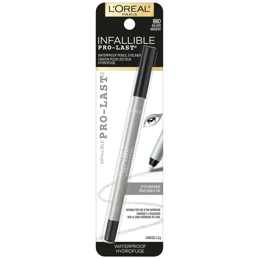 L'OREAL INFALLIBLE PRO-LAST WATERPROOF EYELINER PENCIL,
