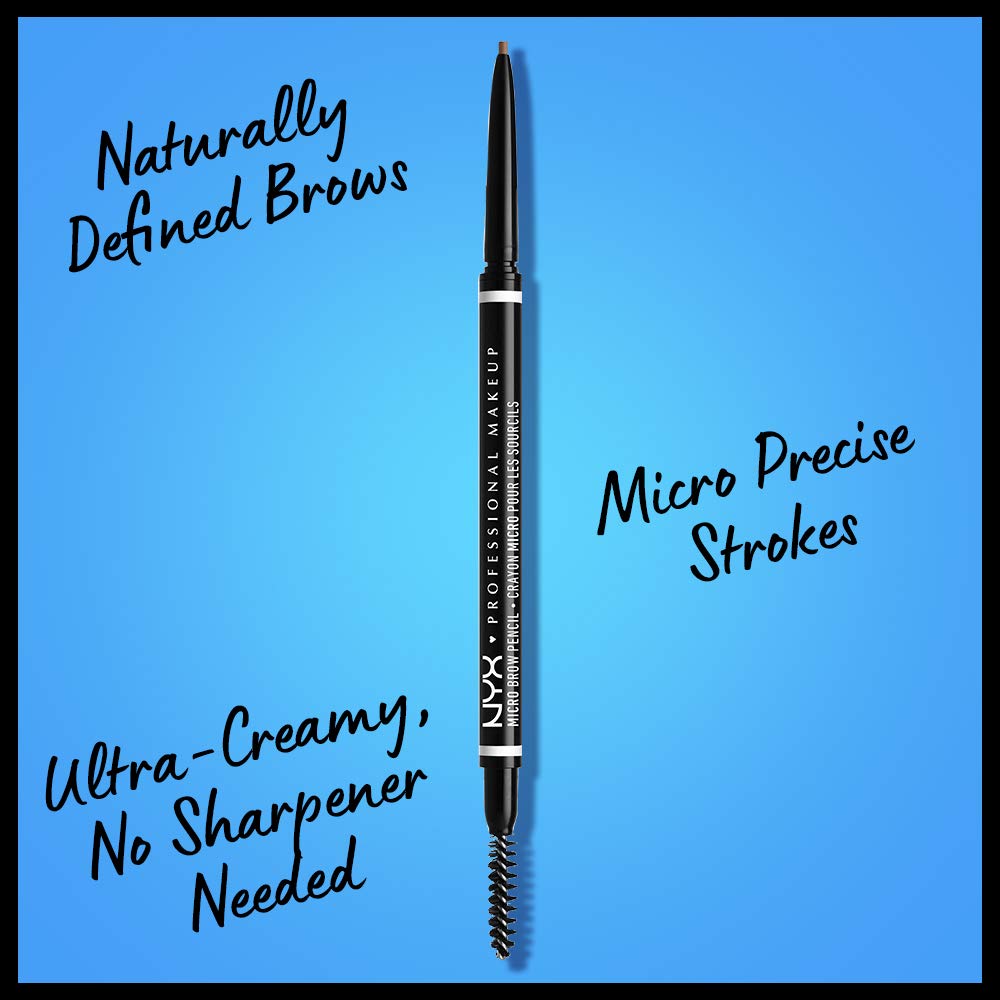 NYX PROFESSIONAL MAKEUP Micro Brow Pencil, Eyebrow Pencil,