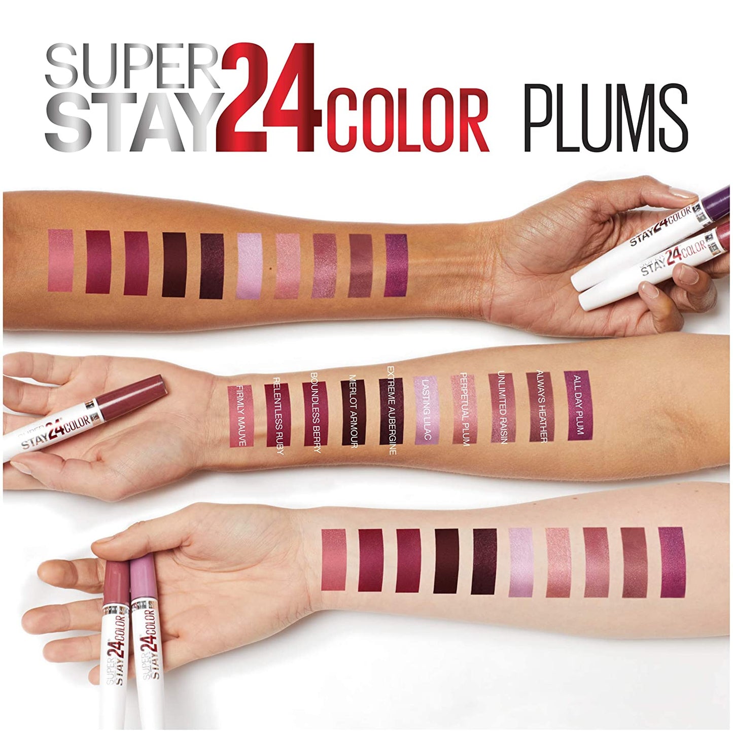 Maybelline Super Stay 24 Hrs. 2-Step Liquid Lipstick Makeup,