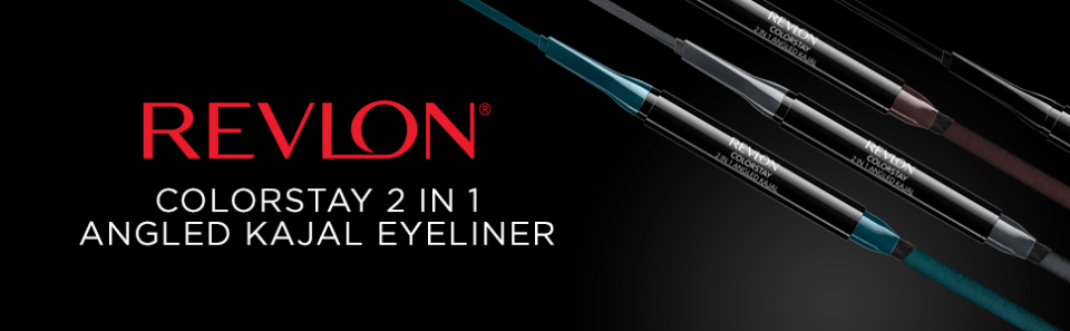 Revlon ColorStay 2 in 1 Angled Kajal Eyeliner,
