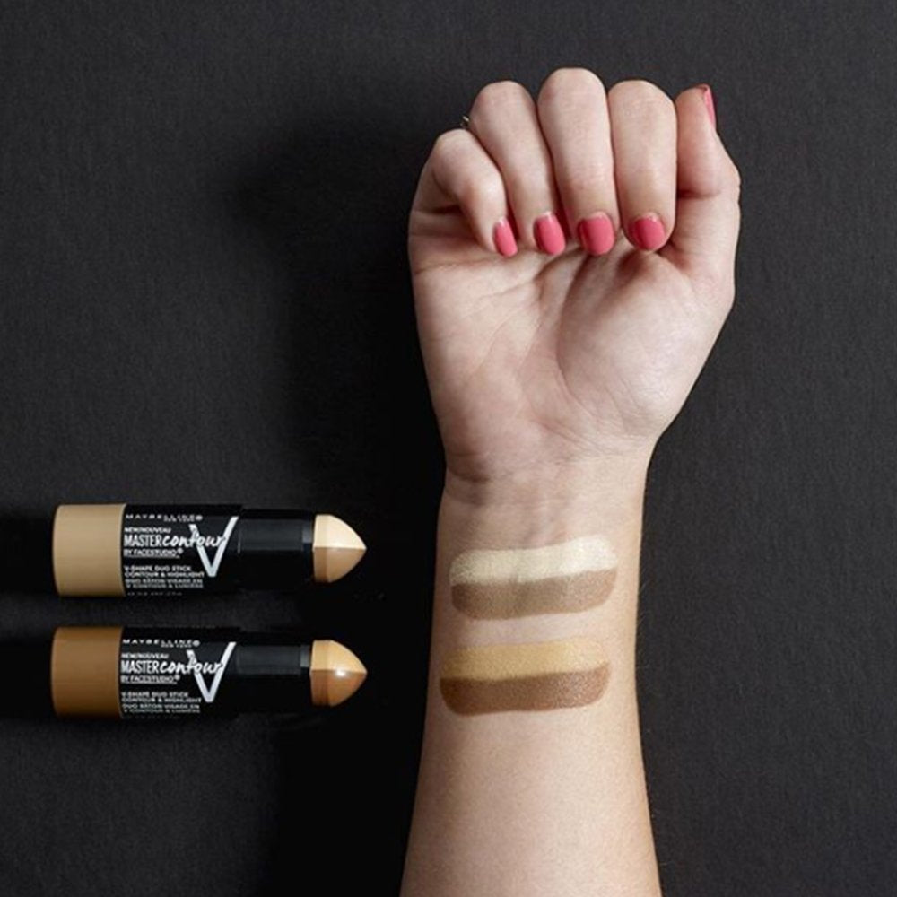 Maybelline New York Face studio Master Contour V-Shape Duo Stick,