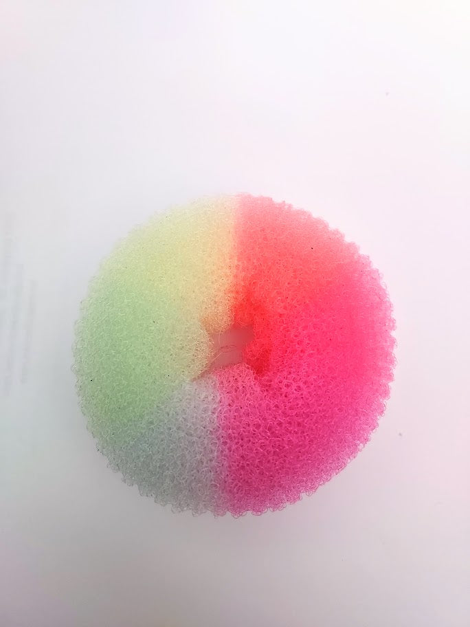 Bom.bshell Lightweight Firm Sponge Donut Foundation for UP DO Bun,(3 in Lot)