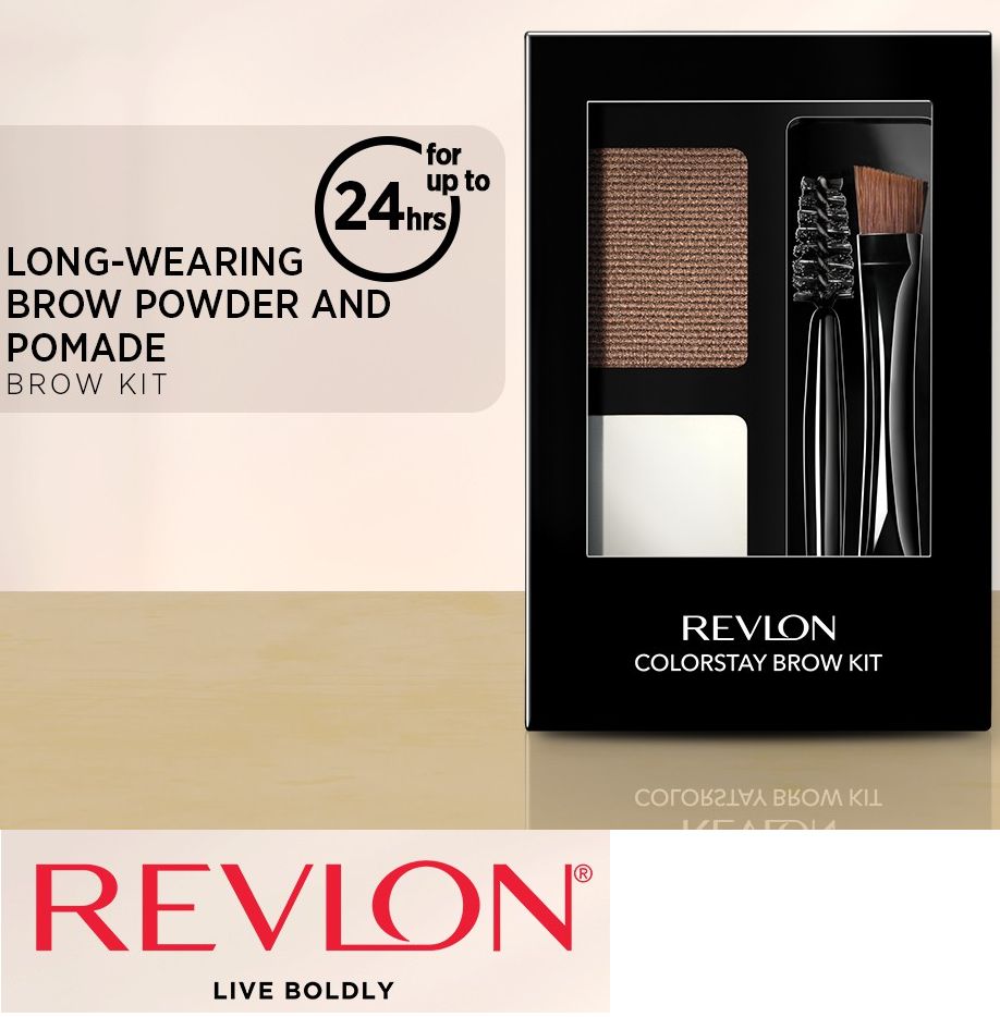 Revlon Color Stay 24 Hrs. Brow Kit,