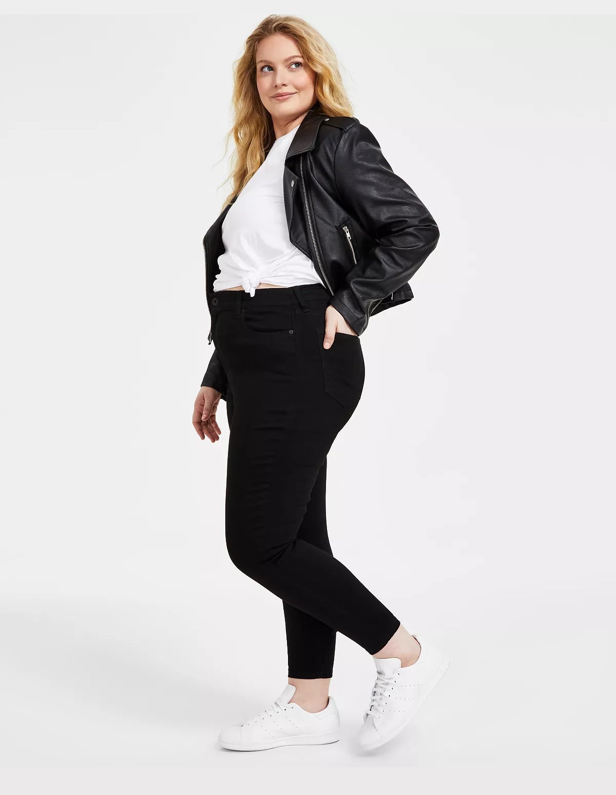 Celebrity Pink's High Rise Skinny Ankle Jeans, 24W Tall