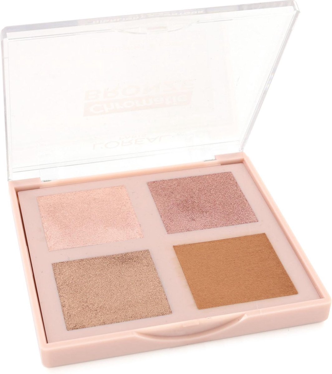 L'OREAL Chromatic Bronze Highlight & Contour Palette,